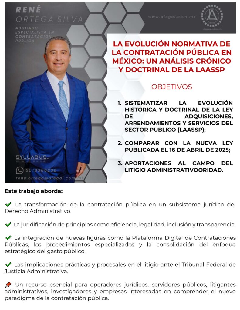 La evolución normativa de la LAASSP (Julio 2025)